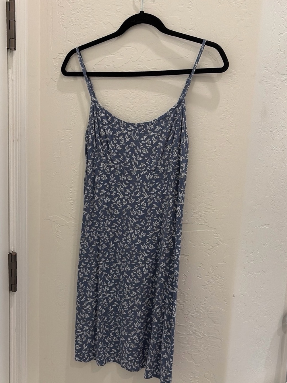 Brandy Melville Blue Floral Mini Dress